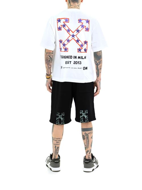 Bermuda Shorts OFF WHITE | OMCI013S25FLE0041041